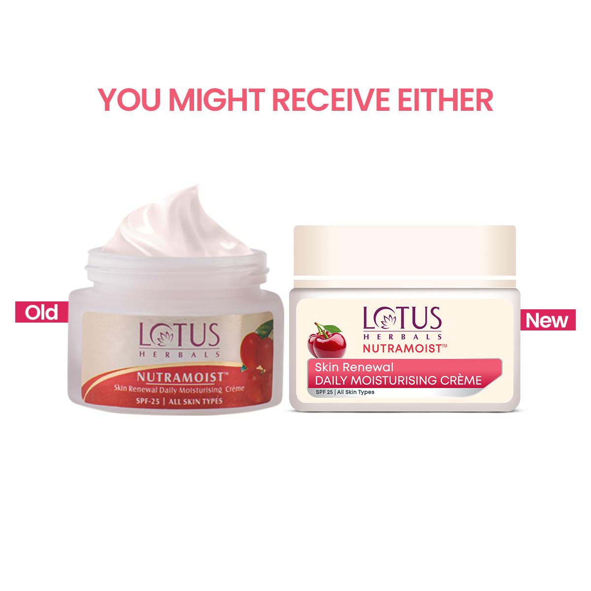 Lotus Herbal - Nutramoist Skin Renewal Daily Moisturising Creme Spf-25 (50g)