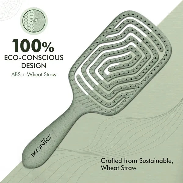 Ikonic Me – Eco Labyrinth Paddle Brush (IKM-3017)