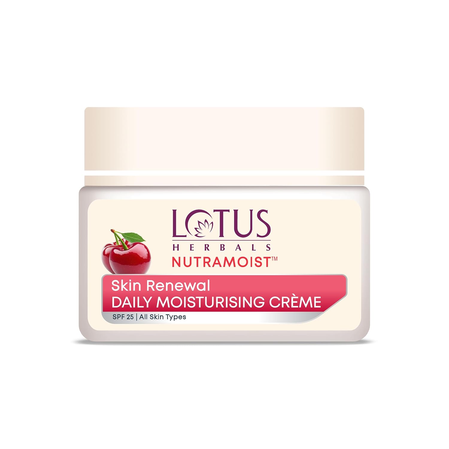 Lotus Herbal - Nutramoist Skin Renewal Daily Moisturising Creme Spf-25 (50g)
