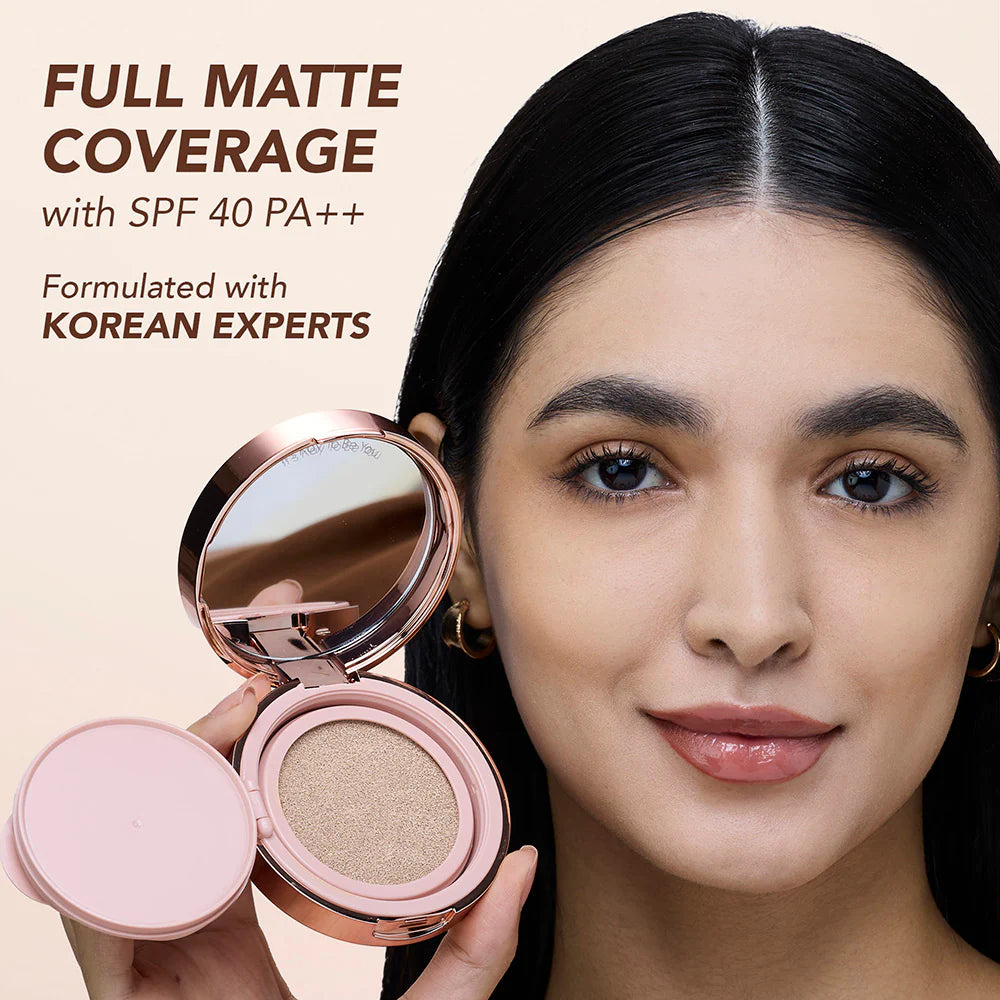 Kay Beauty - Hydra Cloud Cushion Foundation Enriched With Hyaluronic Acid + Squalane Spf 40 PA++ (14g)