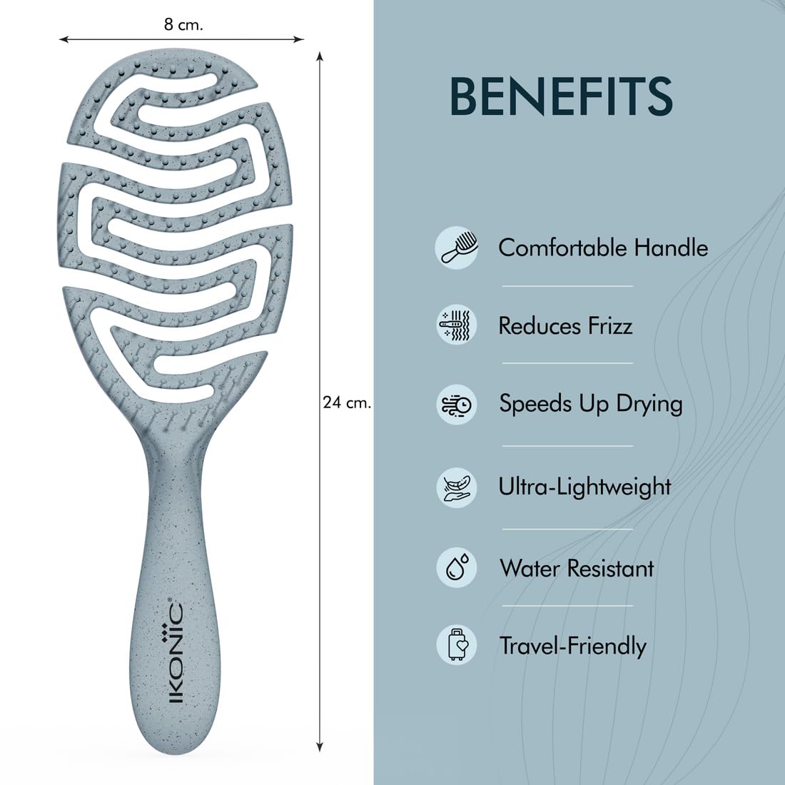 Ikonic Me – Vent Brush Spiral Design (IKM-2119)