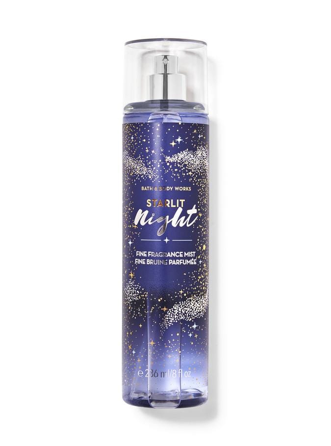 Bath & Body Works - Starlit Night Fine Fragrance Mist (236mL) - Men & Women