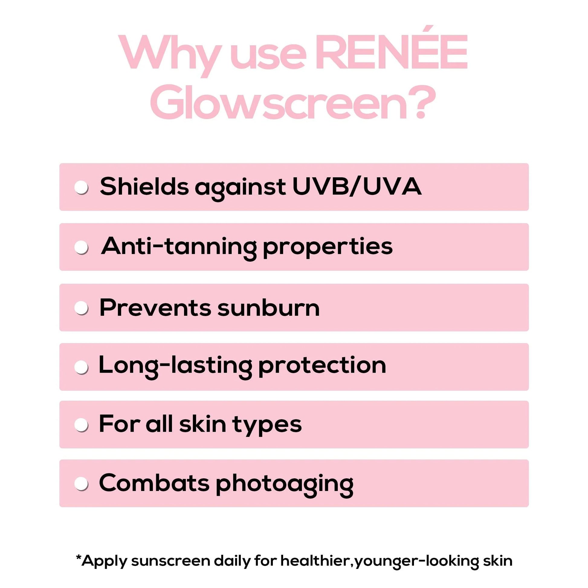 RENEE - Glowscreen SPF 50 Sunscreen Spray (50mL)