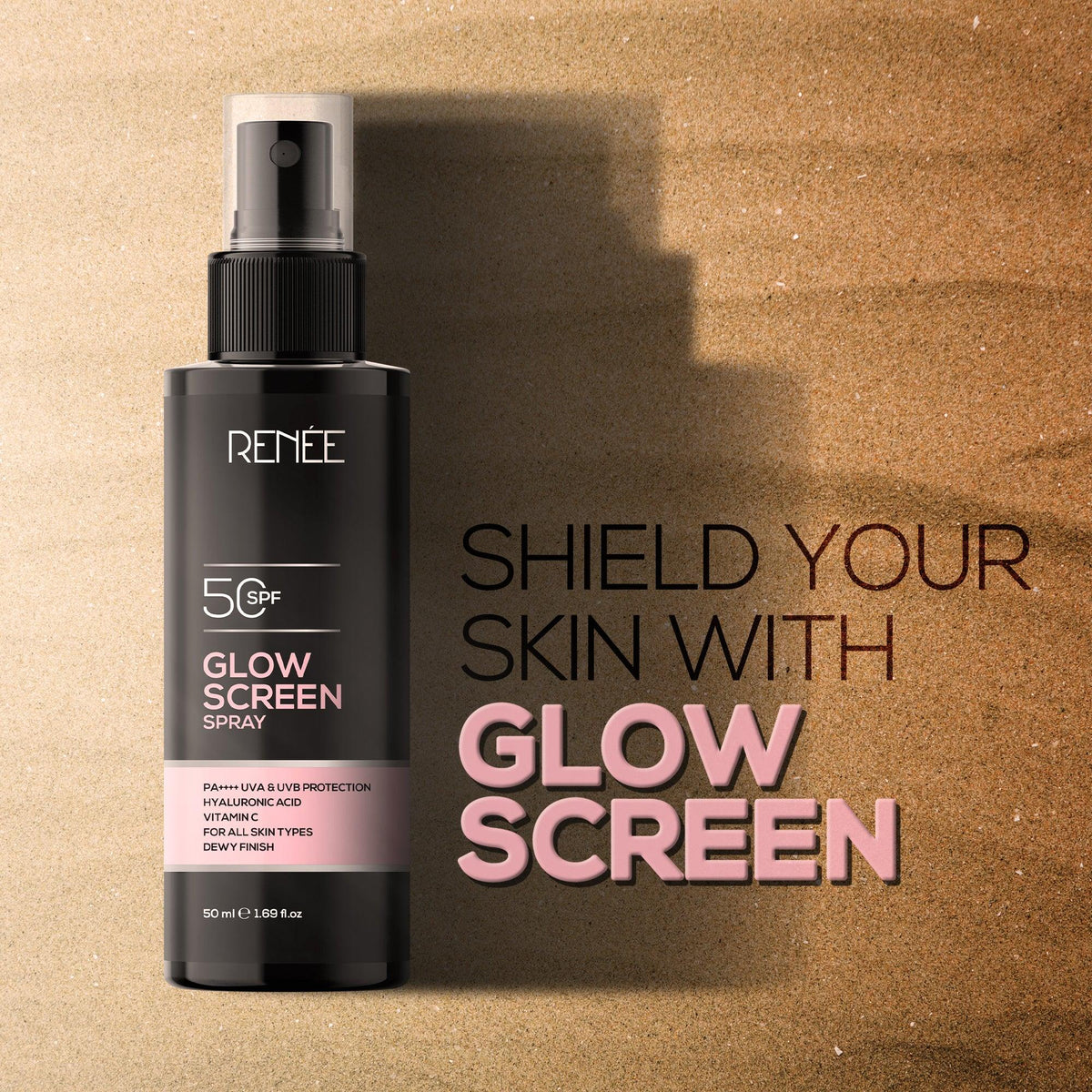 RENEE - Glowscreen SPF 50 Sunscreen Spray (50mL)