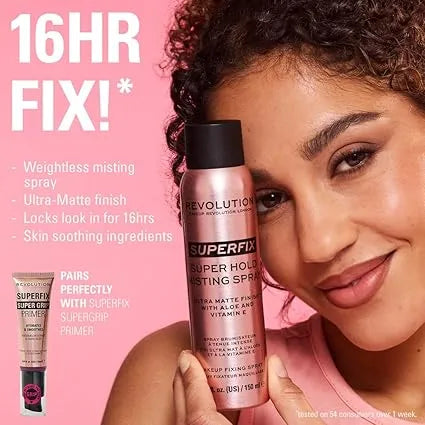 Revolution – Superfix Super Hold Ultra Matte Fixing Mist (150ML)