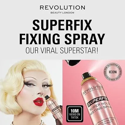 Revolution – Superfix Super Hold Ultra Matte Fixing Mist (150ML)