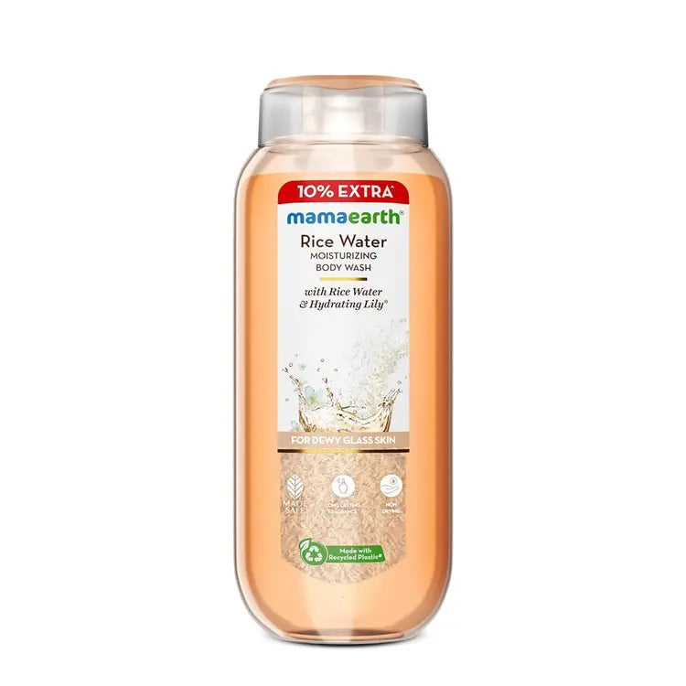Mamaearth – Rice Water Moisturizing Body Wash (275ml)