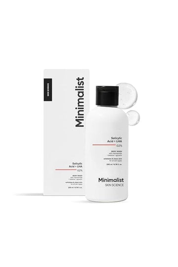 Minimalist - Salicylic Acid + LHA 02% Body Wash (200ML)