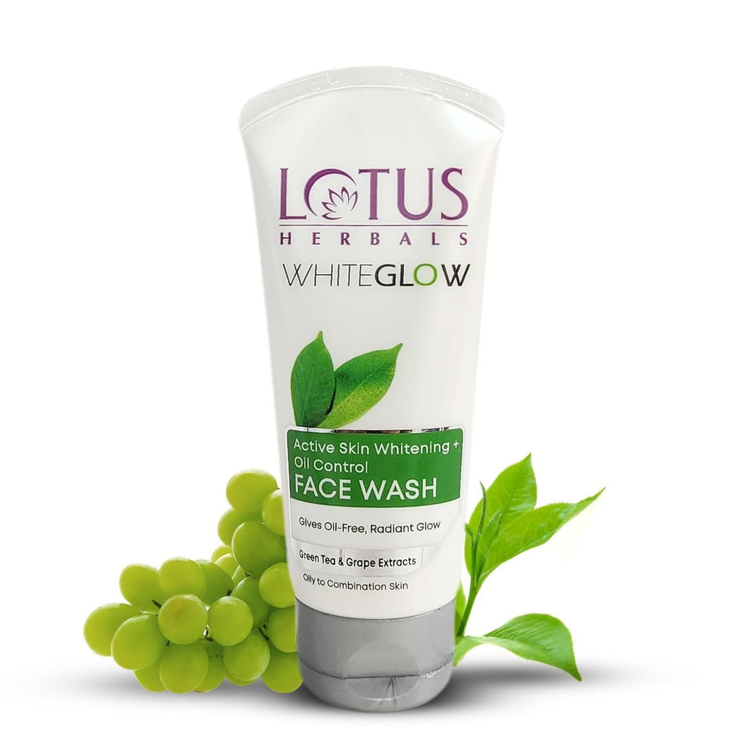 Lotus Herbals - WhiteGlow Active Skin Whitening + Oil Control Facewash (100g)