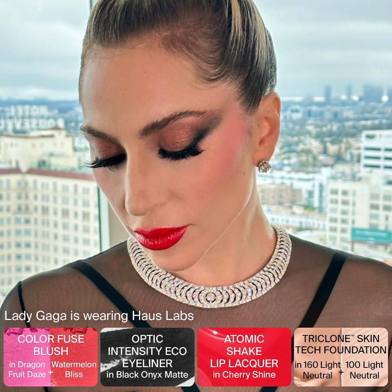 Haus Labs By Lady Gaga - Color Fuse Talc-Free Powder Blush with Fermented Arnica (11g)