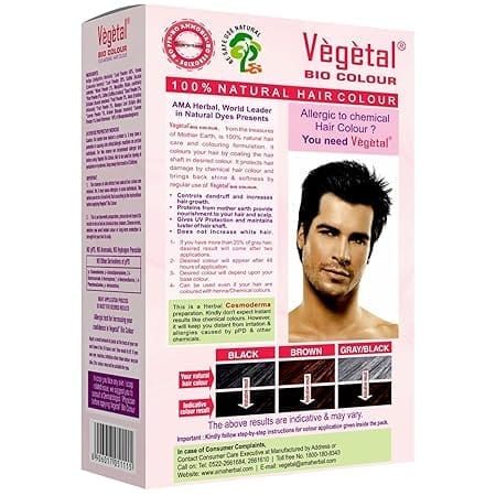Vegetal Bio Colour- Soft Black