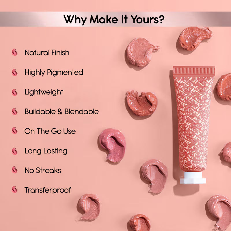 Kay Beauty - Creme Blush Enriched With Cranberry + Avocado Oil (10ML)