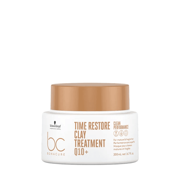 Schwarzkopf Professional -  Bonacure Time Restore Clay Treatment Q10+ (200ml)