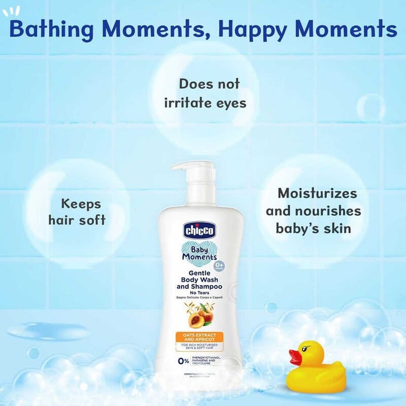 Chicco - Gentle Body Wash And Shampoo (200ml)