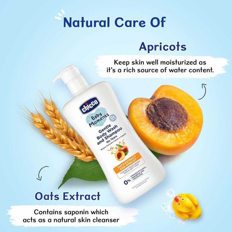 Chicco - Gentle Body Wash And Shampoo (200ml)