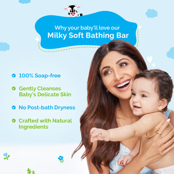 Mamaearth – Milky Soft Soothing Bar (150g)