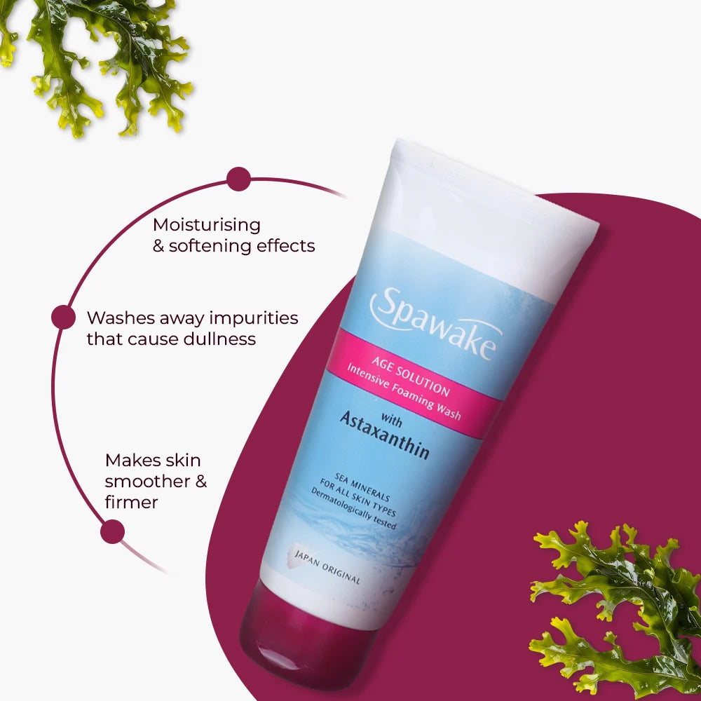 Spawake - Anti Aging Face Wash Age Solution Intensive Foaming Wash (100g)