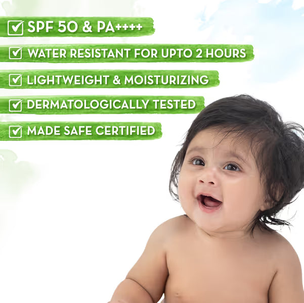 Mamaearth – Rich Moisturizing Ultra Light Sunscreen Spf 50 PA ++++ (50g)