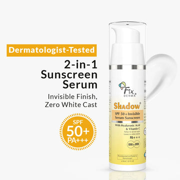 Fix Derma – Shadow SPF 50 + Invisible Serum Sunscreen (30ml)