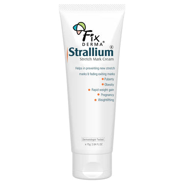 Fix Derma -10% Aloe Vera, 2% Vitamin B3, 10% Allium Cepa, Strallium Stretch Marks Cream (75g)