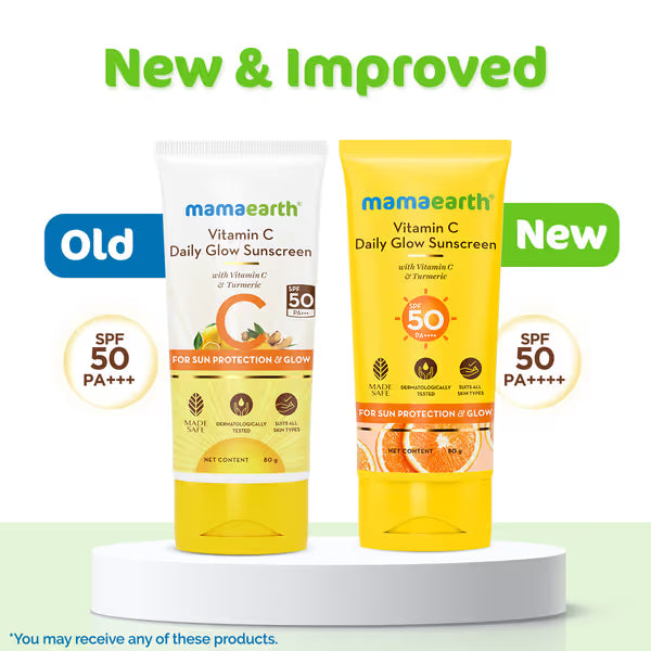 Mama Earth - Vitamin C Daily Glow Sunscreen (80g)