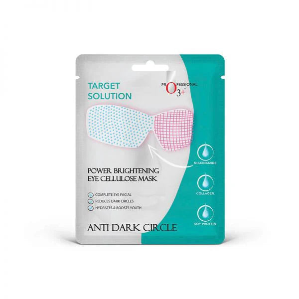 O3+ - Target Solution Power Brightening Eye Cellulose Mask Anti Dark Circle