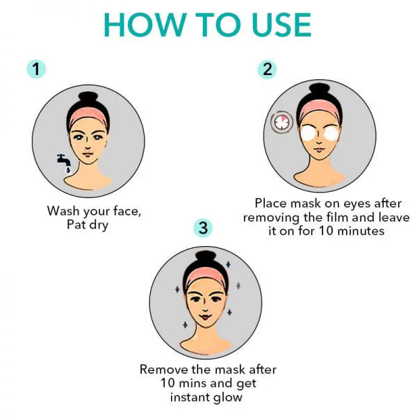 O3+ - Target Solution Power Brightening Eye Cellulose Mask Anti Dark Circle