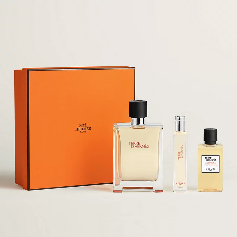 Hermes Paris - Terre D'Hermes Eau De Toilette Perfume Set