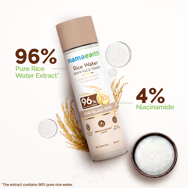 Mamaearth – Rice Water Dewy Face Toner (150ml)