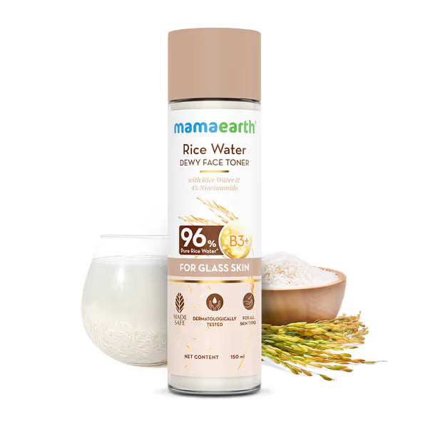 Mamaearth – Rice Water Dewy Face Toner (150ml)