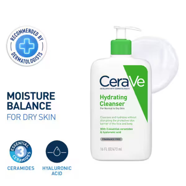 Cerave - Hydrating Cleanser For Normal To Dry Skin (473ml)