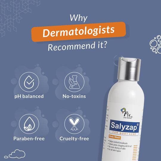 Fixderma - Salyzap Acne Body Wash - (200ml)
