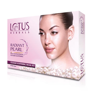 Lotus Herbals - Radiant Pearl Cellular Lightening Facial Kit