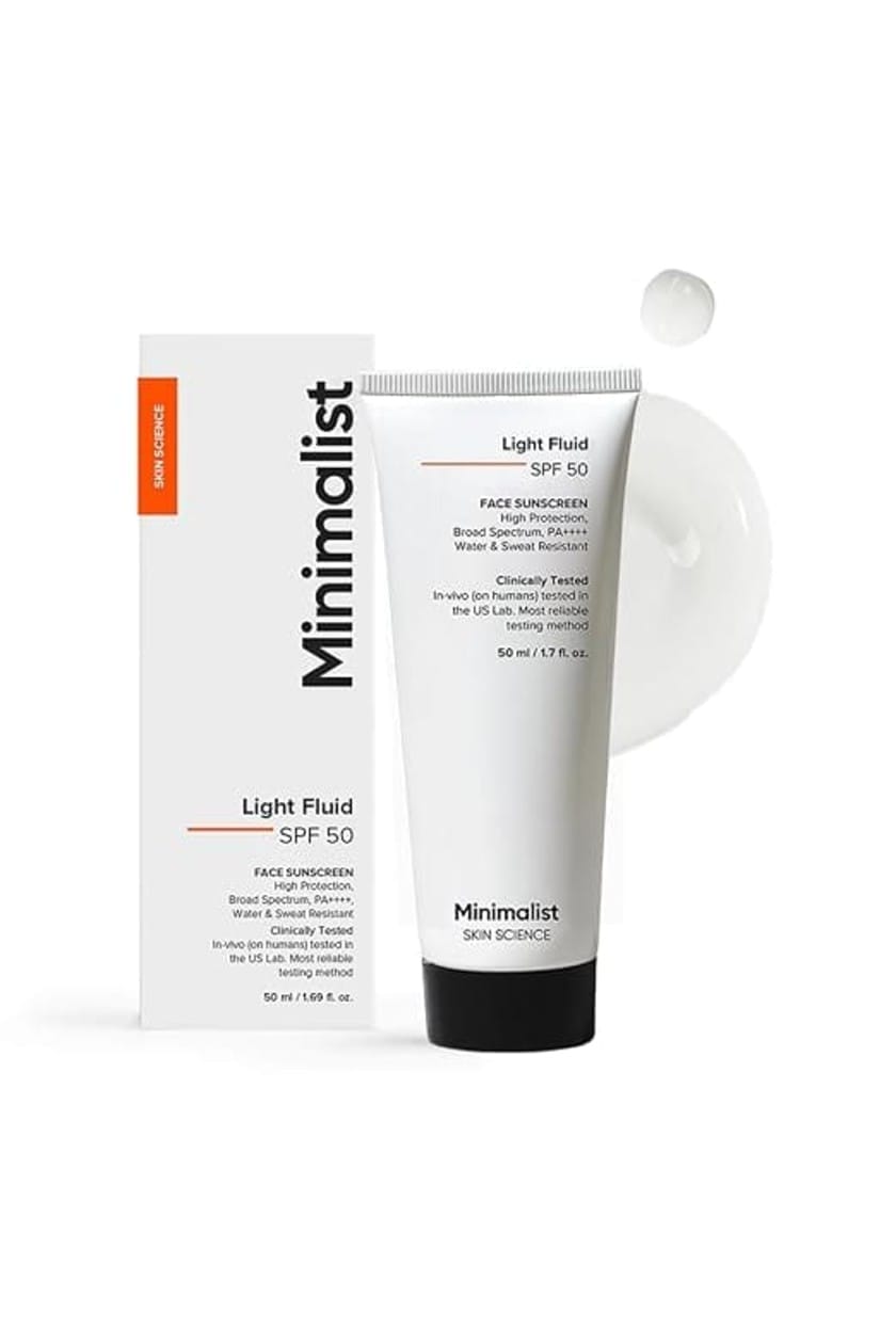Minimalist - Light Fluid SPF 50 Face Sunscreen (50ML)