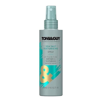 Toni & Guy - Sea Salt Texturising Spray For Beachy Locks Defines & Texturises Natural Waves (200ML)