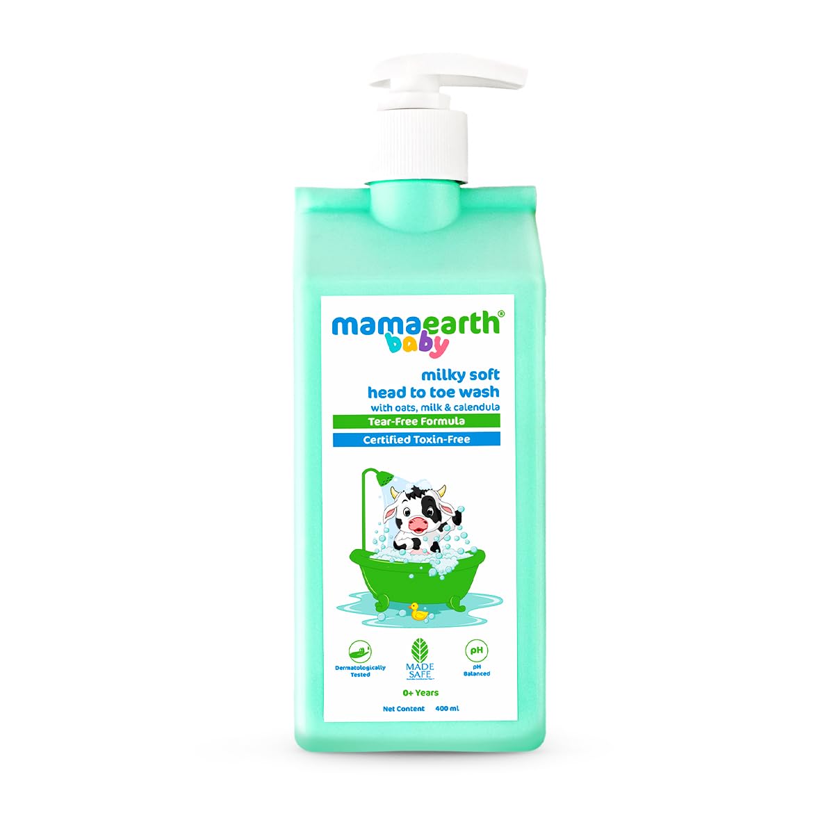 Mamaearth - Milky Soft Head To Toe Wash (400ML)