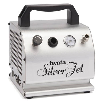 Iwata - Silver Jet Light - Duty Low Pressure Airbrush Compressor For Small Projects