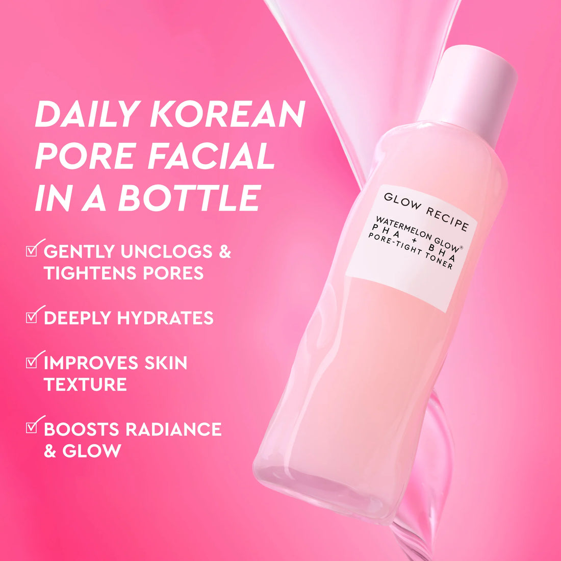 Glow Recipe - Watermelon Glow PHA + BHA Pore - Tight Toner (150ML)