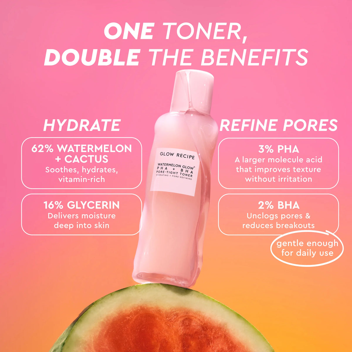 Glow Recipe - Watermelon Glow PHA + BHA Pore - Tight Toner (150ML)