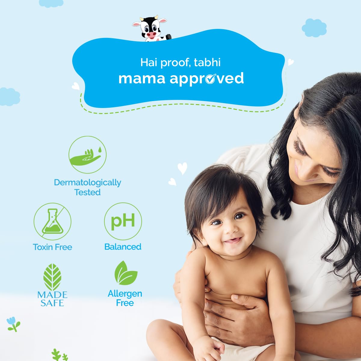 Mamaearth - Milky Soft Head To Toe Wash (400ML)