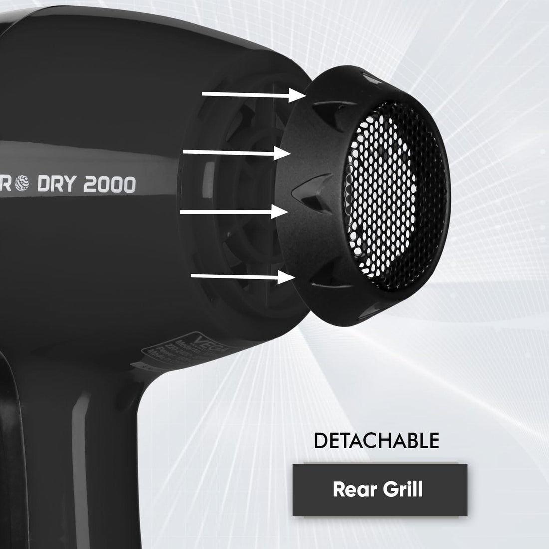 Vega - Pro Dry 2000 Hair Dryer (VPVHD - 13)