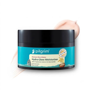 Pilgrim Korean Rice Water Hydra Glow Moisturizer (100g)