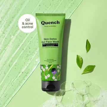 Quench - Skin Detox Gel Face Wash With Matcha Green Tea Antioxidants (100ML) [BUY1 GET 1]