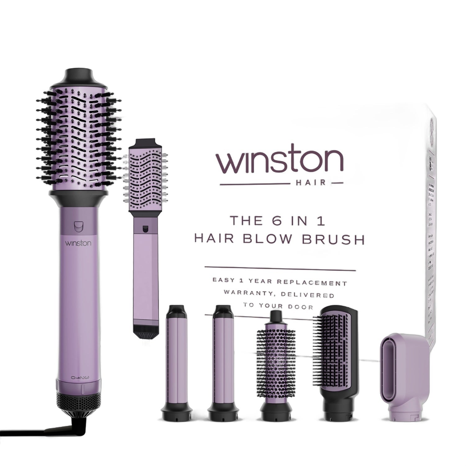 Winston - 6 In 1 Hair Blow Brush