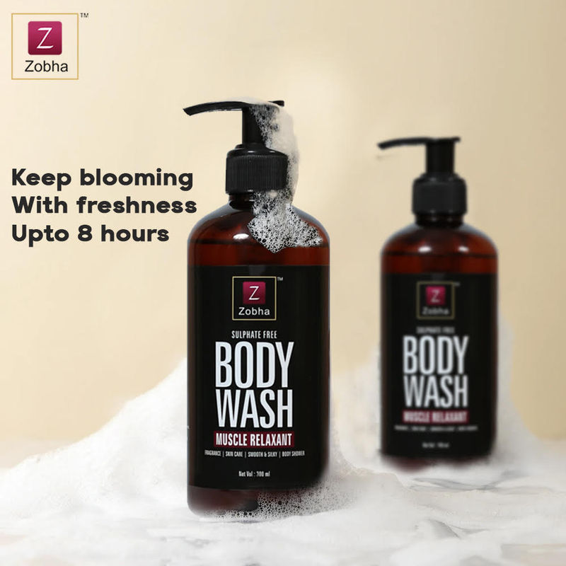 Zobha Muscle Relaxant Body Wash (300mL) – Garg Traders