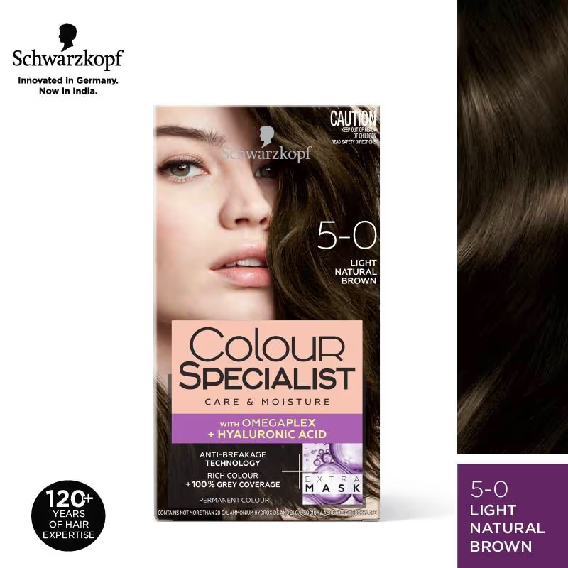 Schwarzkopf Simply Color Permanent Hair Colour - 7.50 Almond Brown -  142.5ml